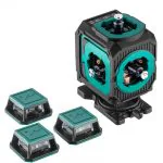 Профессиональный лазерный уровень Rokodil Ray 2 Pro, 4D, 16 линий, зеленый луч