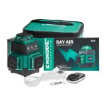 Лазерный уровень Rokodil Ray Air Set Mini, 3D, 12 линий, зеленый луч