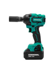 Аккумуляторный ударный гайковерт Rokodil Titan Pro, 550 Нм, 20 В, 2 АКБ